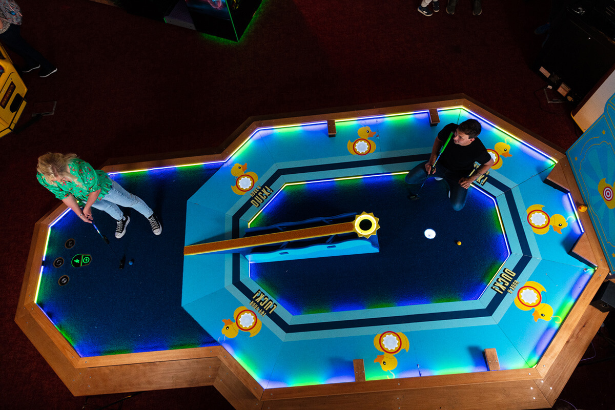 Putters Mini Golf Urban Playground Manchester Arndale