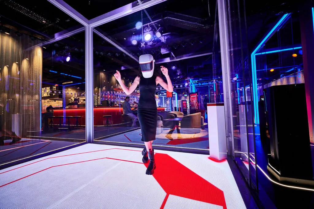 Urban Playground interiors and THE CUBE Live Experience